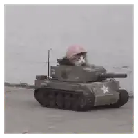 Tank Fail Kitten WhatsApp sticker